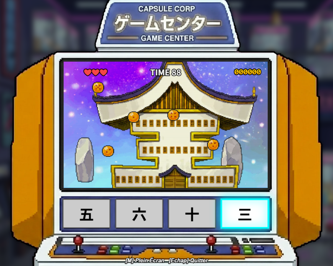 Mini-jeu arcade